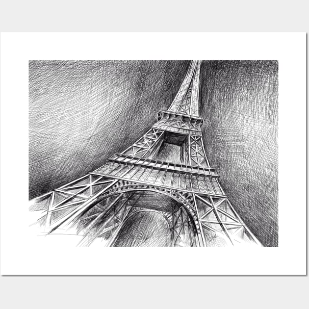 Eifel tower Wall Art by Anilia